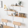 10 Pack 7‑Inch Adjustable Wire Shelf Brackets – Heavy‑Duty Double‑Track