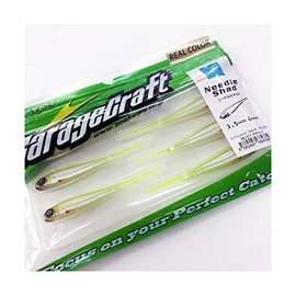 Imakatsu Needle Shad, 3.5 Inches, Real Color (Eco-Compatible) #S-377 Clear Chart