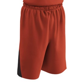 Champro Adult Basketball Shorts Pro-Plus Reversible, Unisex Adult, Orange/Black, LRG, LRG