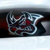 Emblem Badge Rhino Badges Emblem Red Eye Car/Truck,(2) BADGES, Fender