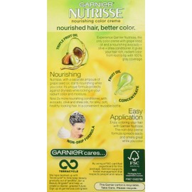 Garnier Nutrisse Nourishing Hair Color Creme, 42 Deep Burgundy (Black Cherry) (Packaging May Vary)
