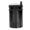 Universal Oil Catch Can Kit 300ML Reservoir Tank Engine Black