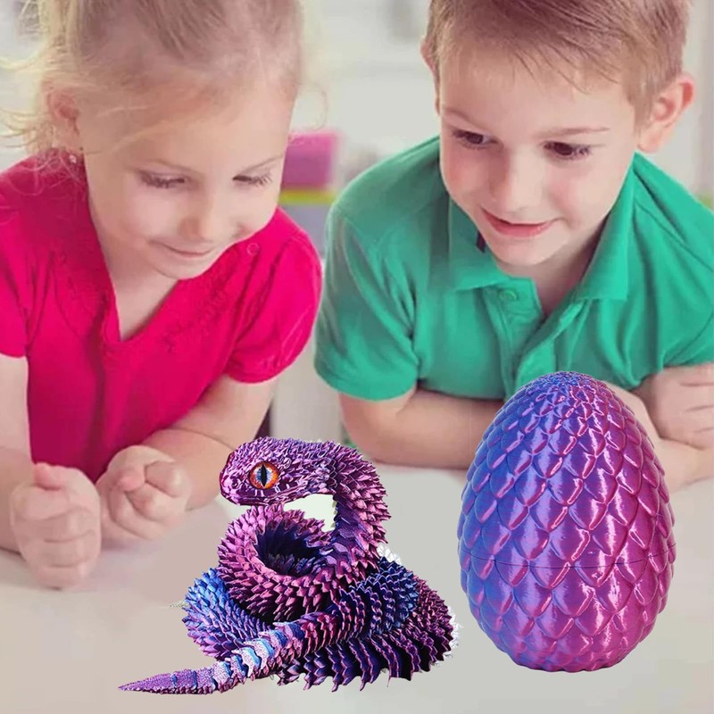 3D Printed Animals, 3D Printed Snake, 3D Snake 3D Printed