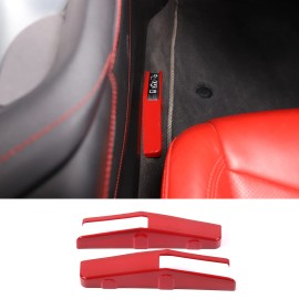 carmotion88 ABS Red Mechanical Door Switch Button Trim Accessories For Corvette C8 2020-2024