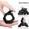 Tioamy Barbell Clasps Clasp Barbell Collars Spring Clasps Dumbbell Clamps
