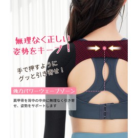 CtriLady Shoulder Supporter Arm Supporter Shapewear for Women Upper Arm Compression Belt Upper Arm Shaper Elastic (Black, L)