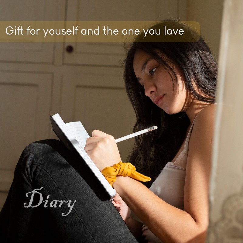 STATIONERY ISLAND A5 Lined Notebook, 360 Pages Thick Journal Notebook,