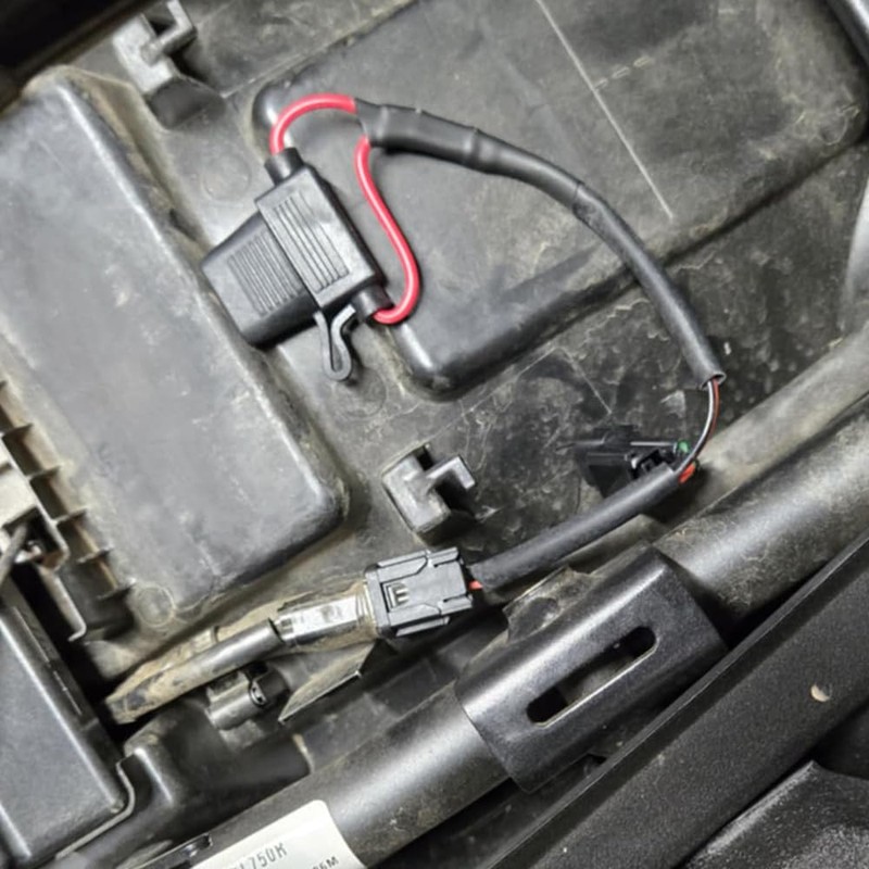 Tricago LED Auxiliary Light Kit w/Connector Compatible with Honda Transalp