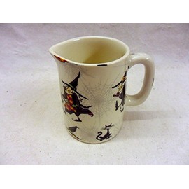 Hubble Bubble Witches Cream jug by Heron Cross Pottery.