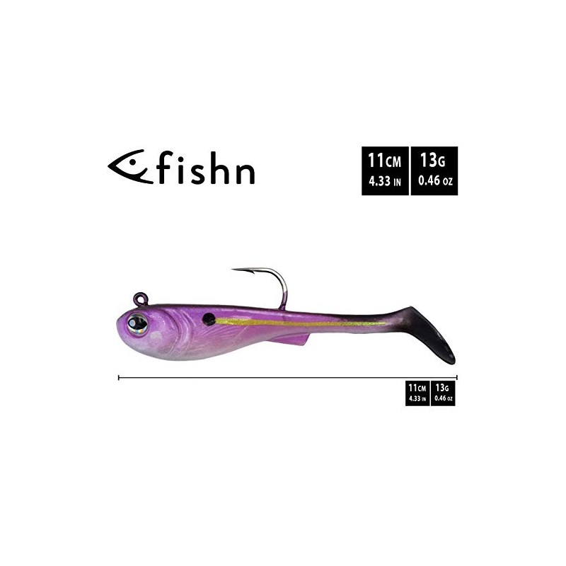 FISHN® GRUMPYbaby Rubberfish Set - Weight: 13g, Length: 11cm -