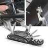 STAHLWERK Multitool/Multifunction Tool/16 in 1 Bicycle Repair Tool/Wheel Tool for