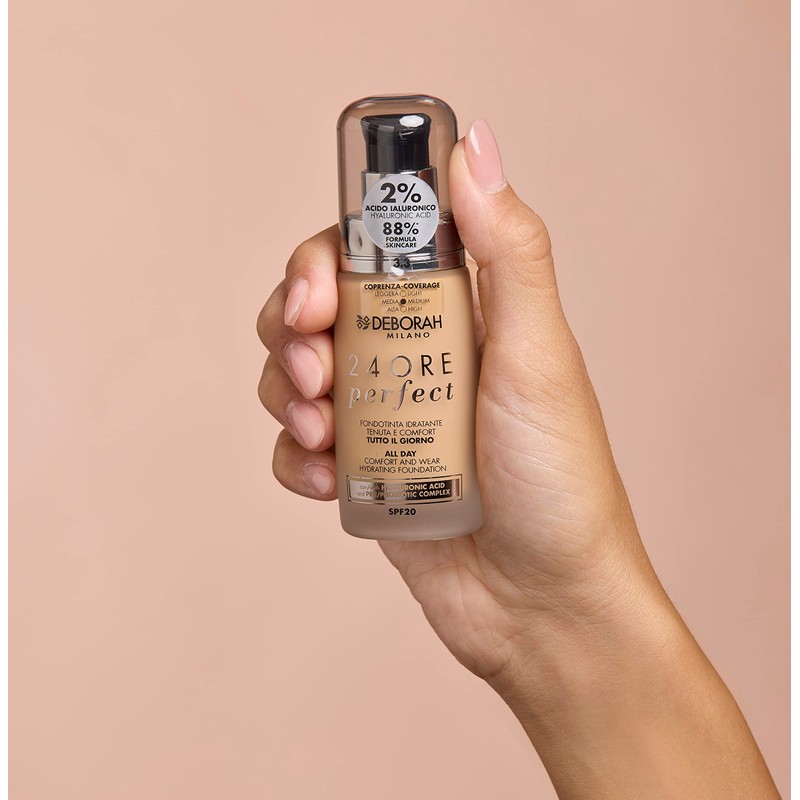 Deborah Milano - 24 Hours Liquid Foundation Perfect Moisturising SPF