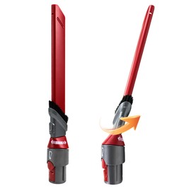 LAQVITA Crevice Tool for Dyson V7, V8, V11, V10, V12, V15 with 22° Swivel Angle, Adjustable Brush Head Ultra-Narrow Corner Crevice Tool – Precision Cleaning for Tight Spaces