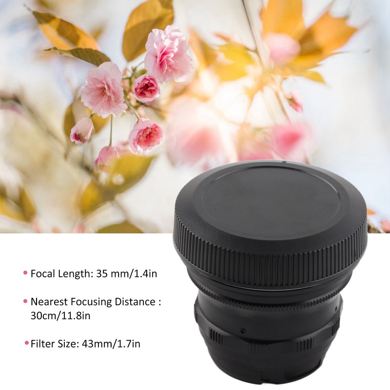 35mm F1.4 RF Mount Full Frame Wide Angle Fixed Focus