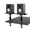 On-Stage SMS4500-P V2 Desktop Speaker Stands, Black (14440)