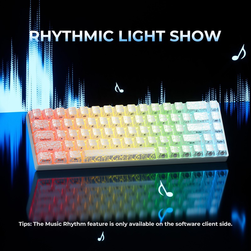 OHY XVX HE68 60 Percent Gaming Keyboard,Hall Effect Magnetic Switches,