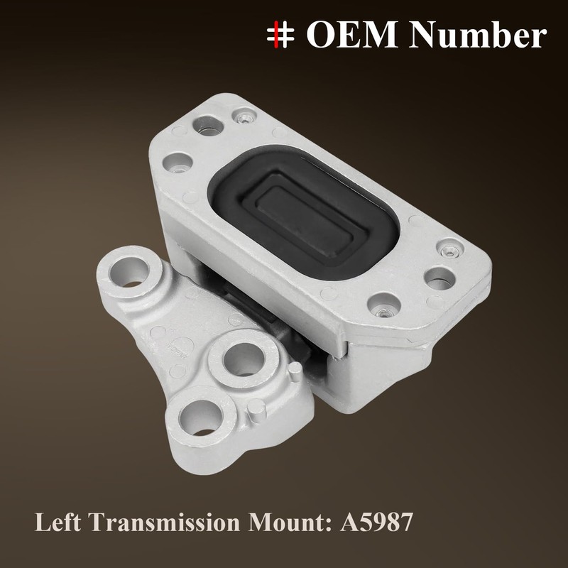 Engine Motor Mount & Trans Mount Replacement for F-iat 500X