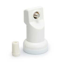 RED OPTICUM Robust Single LNB Heat and Cold Resistant Digital LNB 1-Way with Only 0.1 dB Noise Figure and LNB Weather Protection I Full HD - 3D - UHD - 4K Ready