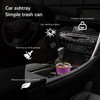Smokeless Ashtray,Portable Car Ashtrays for Cup Holder Smell Proof,Multifunctional Ashtray