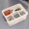Citylife 17 QT Plastic Storage Bins Clear Storage Box with