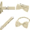 MASADA Father-son bow tie tied and adjustable length in matching