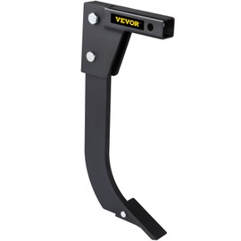 VEVOR Hitch Mounted Ripper, 18" Shank Length Box Scraper Shank, 4 Hole Site Box Blade for Tractor, 2 Locating Pins Ripper Shank