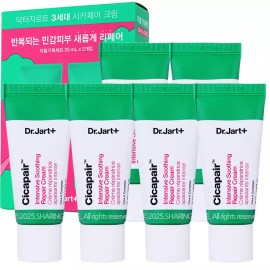Dr. Jart+ 닥터자르트 시카페어 인텐시브 수딩 리페어 크림35ml x6개 Dr. Jart+ Cicapair Intensive Soothing Repair Cream 35ml x 6