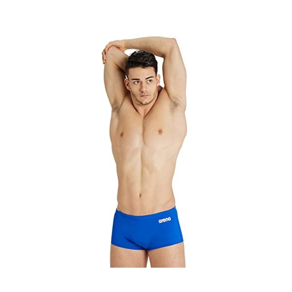 arena Solid Team Men's Swimming Swimsuit, Quick-Drying Swim Shorts in