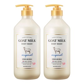 애경 [Moisturizing Goat Milk] Shower Mate Goat Milk Body Wash X 2