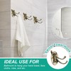 PATIKIL Swivel Wall Hooks Foldable Towel Hook Clothes Hanger Wall