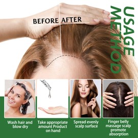 GOFLORDEN Rosmarinöl Haare, Rosmarinöl ätherisches öl für das Wachstum von Augenbrauen und Wimpern, Stimuliert das Haarwachstum, Stärkt das Haar, Nährt die Kopfhaut, für Frauen und Männer, 60 ml