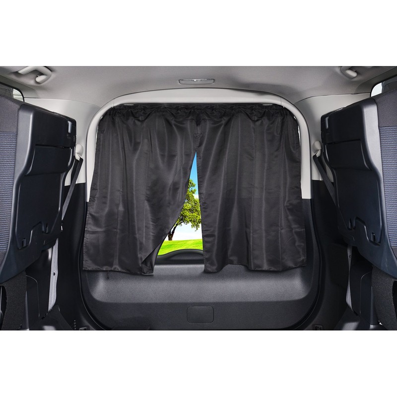SEIWA Z85 Car Supplies, Curtain, Easy 2-Way Curtain, Large, Center
