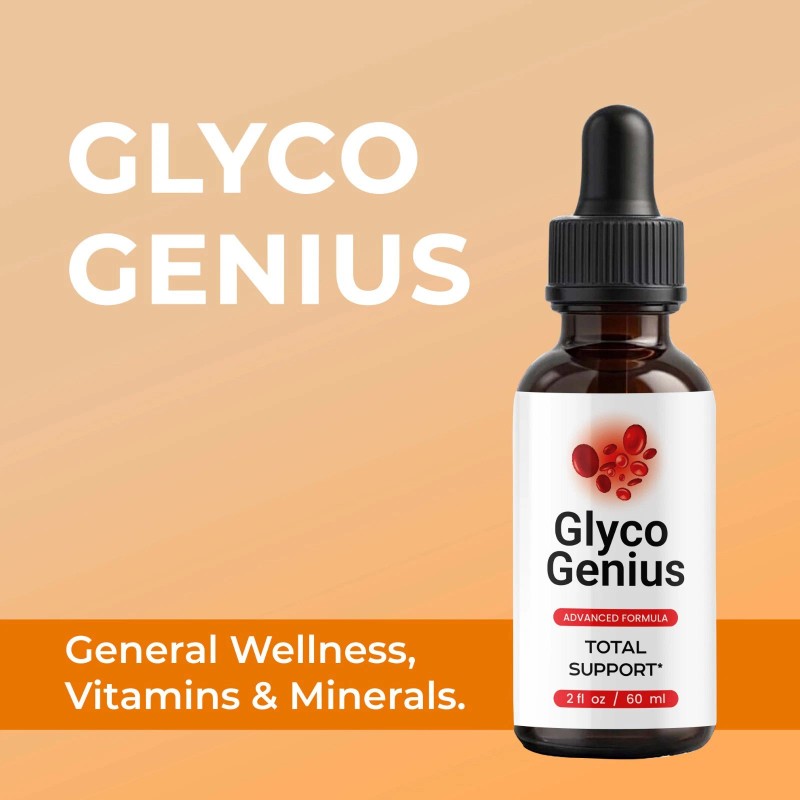 (6 Pack) Glyco Genius Drops Support Blood Health and General