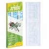 Kensizer 30-Pack Window Fly Traps for Indoors, Paper Sticky Strips,