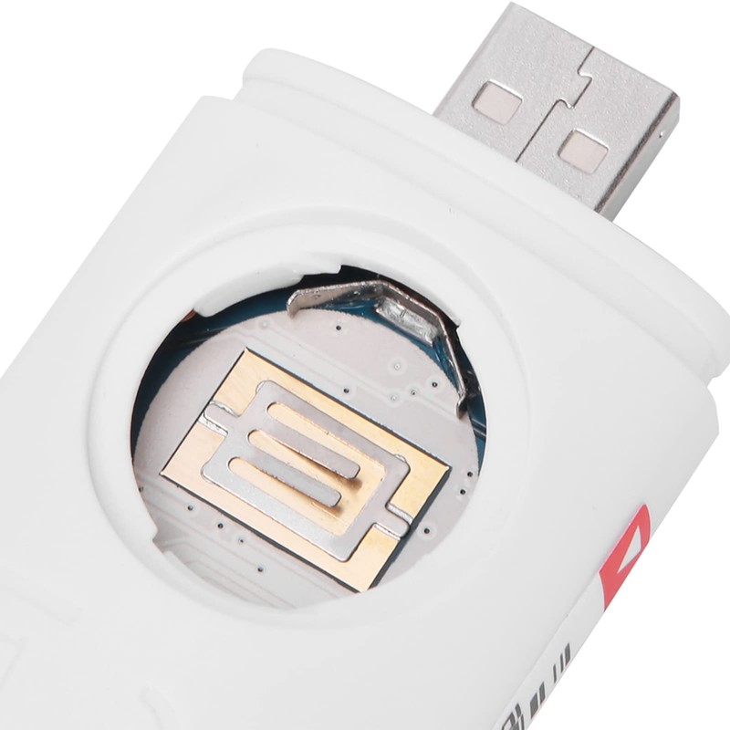 LOCADENCE Temperature Humidity Data Logger, Reusable LCD Digital Temperature Recorder,