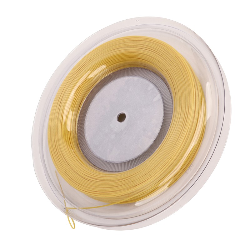 1.25mm Tennis Racket String Double Ribbed Pattern Beat Resistant Polyester
