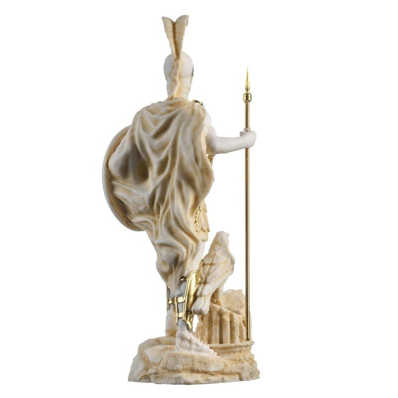 Ares Mars God of War Zeus Son Roman Statue Alabaster