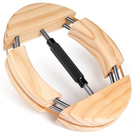 YESCRIBIR 4 Way Hat Stretcher Wood Expander Fitted Size 7 1/2 to 10 5/8 Heavy Duty Hats Extender for Fedora Cowboy Hats