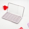 2PCS 24 Grids Empty Refillable Container Case Make Up Palette