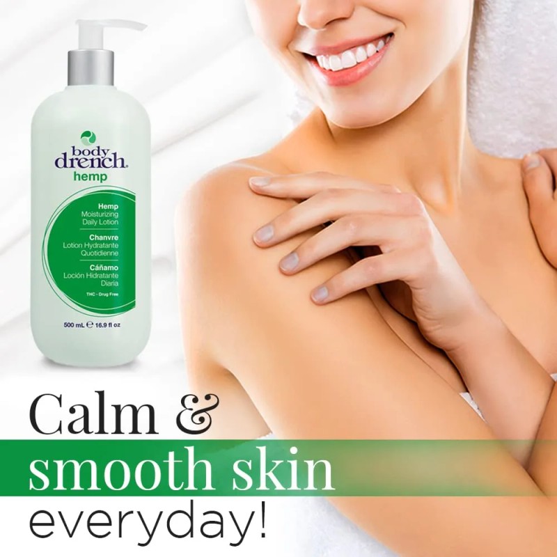Loción Hidratante De Cáñamo Body Drench