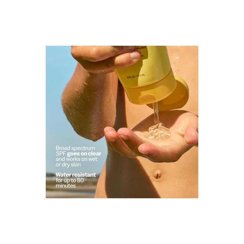 Sun Bum Kids SPF 50 Clear Sunscreen Lotion | Wet
