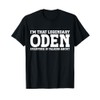 Oden Surname Funny Team Family Last Name Oden T-Shirt