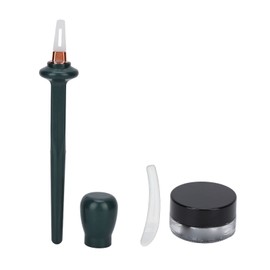 3pcs Eyeliner Makeup Tool, Waterproof Quick Eye Makeup Tool Long Lasting Eyeliner Gel Eyeliner Guide Wand, Green