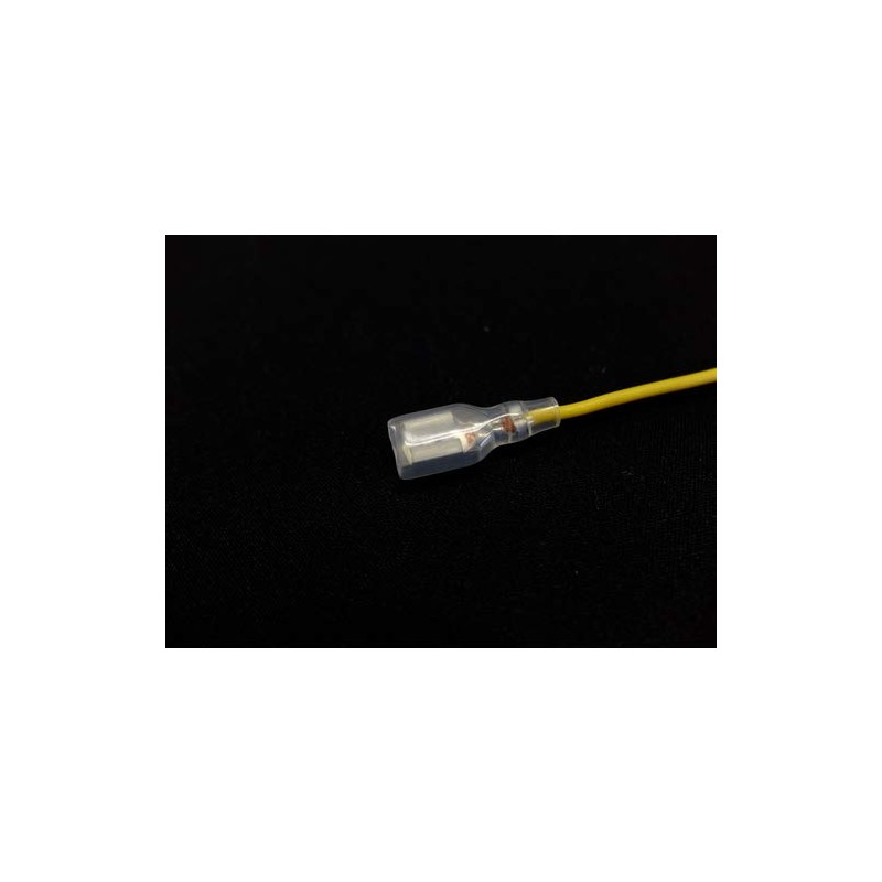 Trusco Flat Terminal Insulation Cap for 187 Type, Inner Diameter