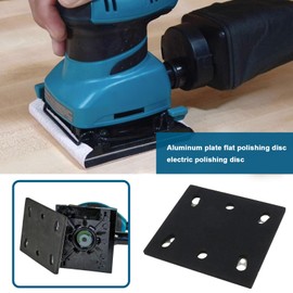 EMSea Sanding Pad Replacement 158324-9 Compatible with Makita BO4555 BO4556 Base Plate Support Pad Sponge Pad 110 x 100 mm / 4.33 x 3.94 Inches
