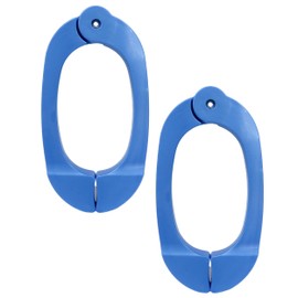 Towa Sangyo Futon Shears, Clothesline, Laundry NSR Futon Shears, 2 Pieces, Blue, 5.4 x 1.2 x 10.4 inches (13.8 x 3 x 26.5 cm)