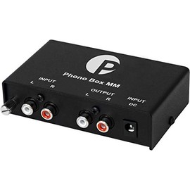 Pro-Ject Audio - Phono Box MM - MM Phono Pre-amplifier - Black