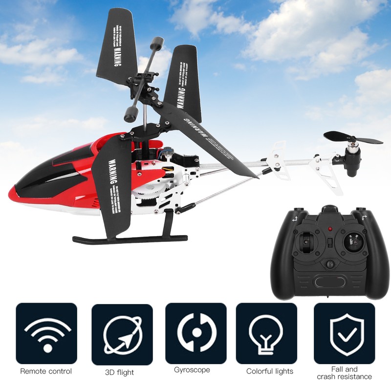 2.4G 3 Channel Remote Control Helicopter Altitude Hold Mini Aircraft