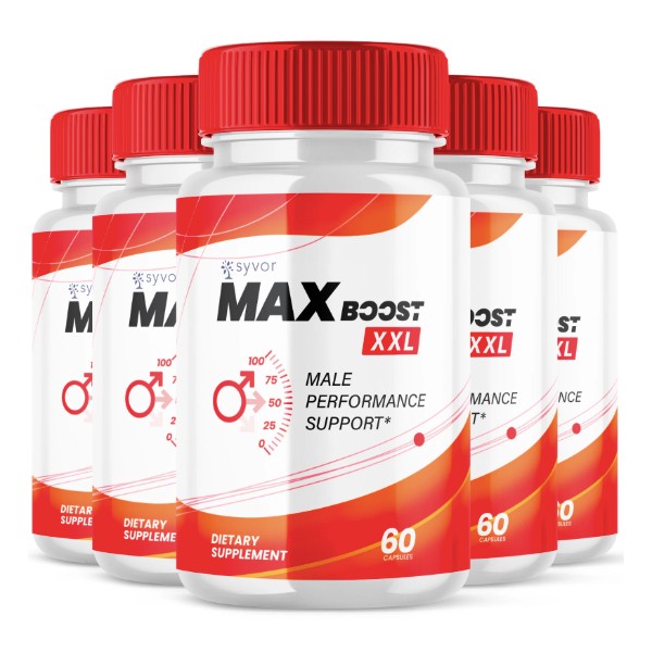 (5 Pack) Max Boost XXL for Men Advanced Formula Vitamin