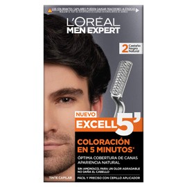 L'Oreal Paris Tinte Capilar Permanente Excell 5, 2 Castano Negro Natural